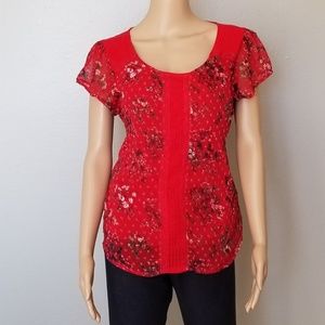 Floral Top by Lauren Conrad-Size  XL